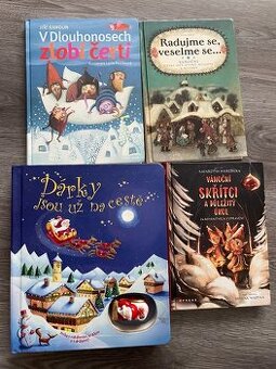 Dětské vánoční knihy balíček vše za 300