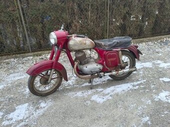 Jawa 250 půlbuben 1955 bez TP