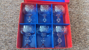 Broušené šampaňské skleničky Bohemia Crystal