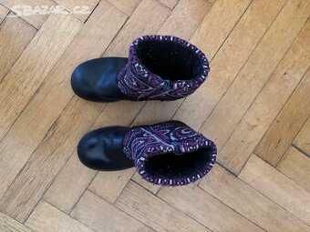Dětské zimní boty - polokozačky vel. 28