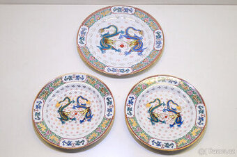 3x Talíř - Čína