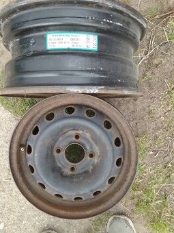 Plechové disky 5,5x 14, originál Citroen, Peugeot