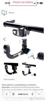 Tažné zařízení wv tiguan