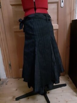 Avantgardní sukně černá punk, gothic