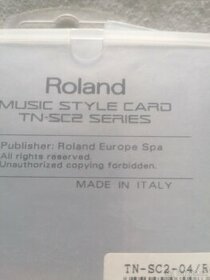 Poptávám rytmové karty Roland E 36 - 1
