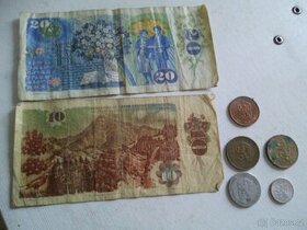 Staré mince a bankovky