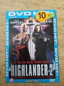DVD 5x filmy Highlander 2, Ong-Bak, Bojiště Země..