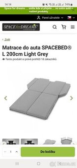 Matrace Space for dreams - Spacebed
