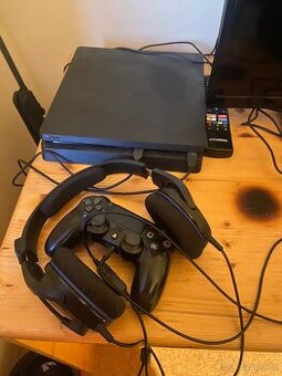 TOP✅ PS4, TV 25 palců, herní sluchátka HyperX, hry