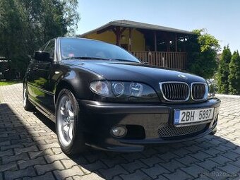 BMW E46 325i originál M-paket II,141kW/192PS, 5-ti st.m.