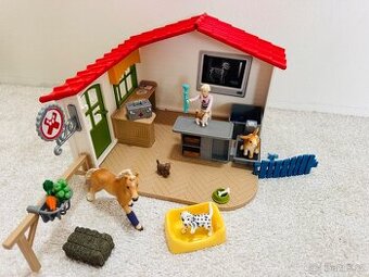 Schleich veterinární stanice