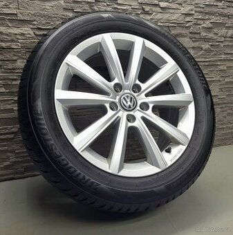 17" Originál VW Merano T-roc 5x112 zimní pneu 6mm
