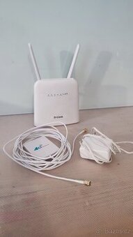 SIM router D-Link DWR-960 + LTE anténa – internet přes SIM k