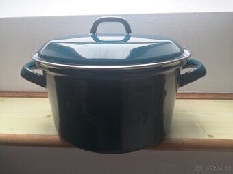 Smaltovaný 5,5L hrnec - 1