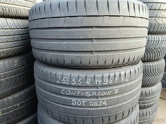255/35/19 Continental letní 2 ks