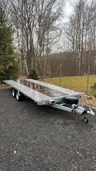 Přepravník automobilu + el. naviják r.v 12/2023