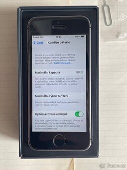 iPhone SE 2016 32GB 99% kapacita baterie