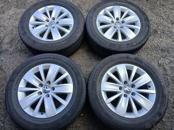 Prodám sadu Orig ALU kol VW 215/60R16 letní