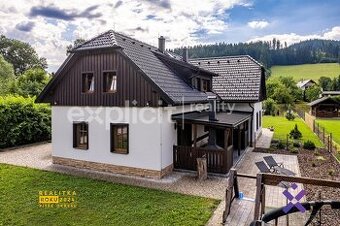 Pronájem stylové chalupy 4+kk, 100 m2, Velké Karlovice