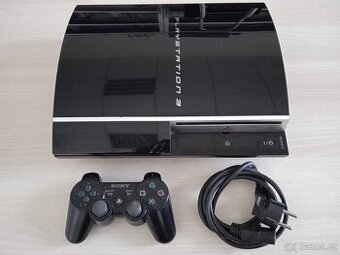 Playstation 3 Fat 80gb s originál ovladačem plně funkční