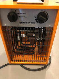 Topný ventilátor eurom ek 3000