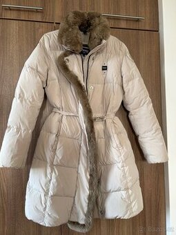 Dámský péřový kabát zn. Blauer vel. M