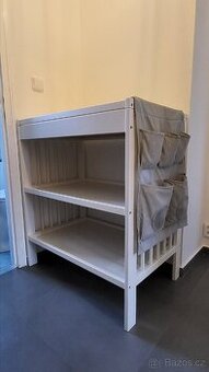 Prebalovaci pult ikea gulliver vc. prislusenstvi