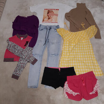 Set dívčího oblečení A, vel. 170 (M)