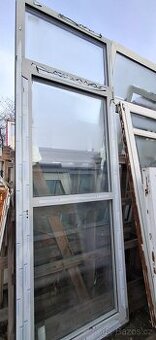 dveře balkon. hliníkové 96x279 cm jednokřídlé barva antracit