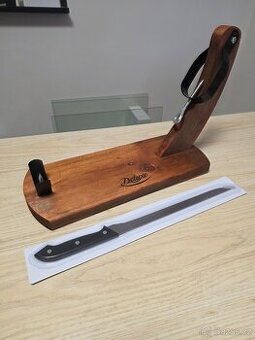 Prkno na krájení šunky vč. nového krájecího nože