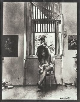 Jan Saudek - First Window (ve starém ateliéru) - orig.foto