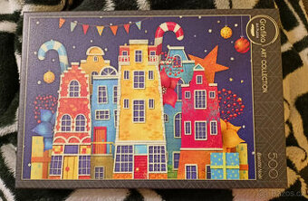 puzzle Christmas is Coming 500 dílků Grafika