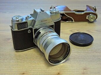 Kodak Retina Reflex S + Schneider Kreuznach Tele-Xenar