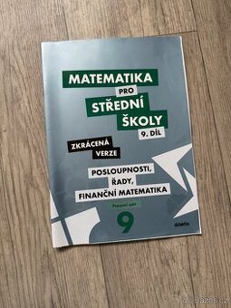 Prodej praovnch sešů a učebnic pro střední školy