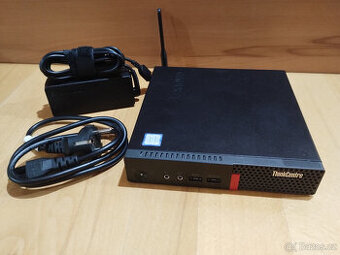 Lenovo M710q Tiny i5-7400T, 8 RAM, 256 SSD, perfektní stav