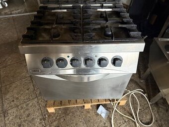 Profi Plynovy sporak s elektrickou troubou