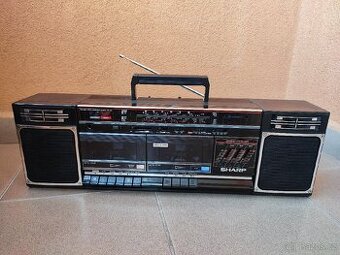 PORTABLE STEREO COMPONENT SYSTEM SHARP WF-340E(BK).