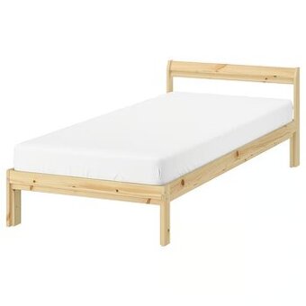 Postel IKEA Neiden 200x90 + Oboustranná Matrace