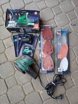 El.vybrační bruska, otočná hlava