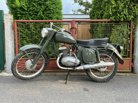 Jawa 350/554 Švéd (Libeňák), r.v. 1961 s TP