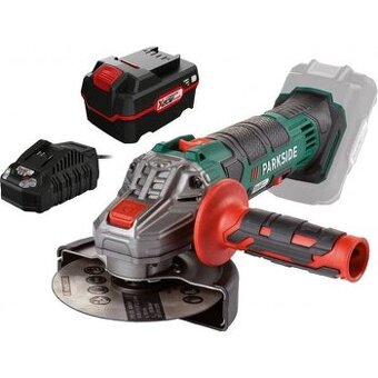PARKSIDE Aku úhlová bruska PWSA 20-Li D4, 4 Ah