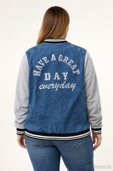 Jarní H&M bunda/bomber velikost L