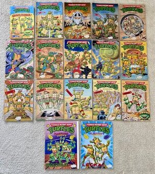 Želvy Ninja 1992-1993 a plakátové komiksy Turtles