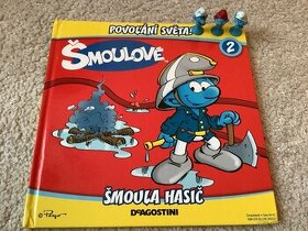 Kniha - knížka Šmoulové - Šmoula hasič