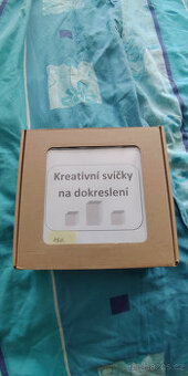 Kreativní svíčky k domalování – vytvořte si vlastní originál