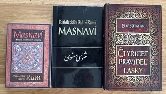 Džaláluddín Rúmí - 3 knihy