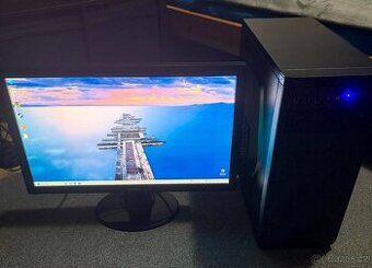 PC SETUP NA HRY/KANCELÁŘ+MONITOR