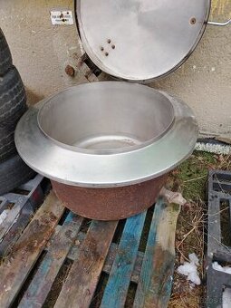 Prodám kotel dvouplášť nerez 150 litrů