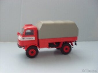 Model TATRA 805 hasiči valník s plachtou KRÁSNÁ LÍPA 1:43