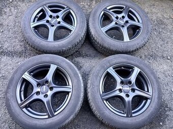 Prodám sadu ALU kol Ronal 205/60R16 zimní